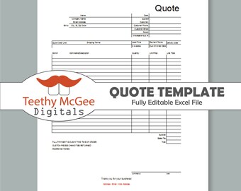 work order form for screen printing instant download