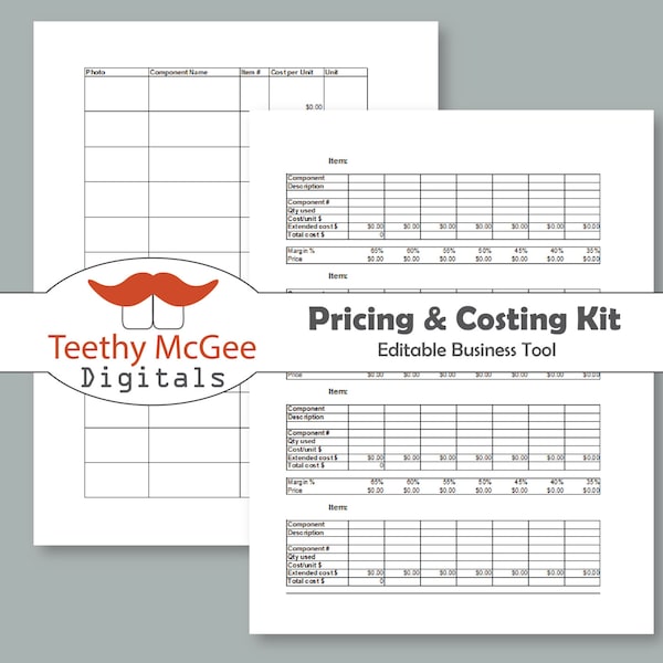 Pricing Worksheet - Etsy