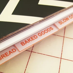 Recipe Binder Kit - Editable Instant Download to Organize Your Kitchen in RED