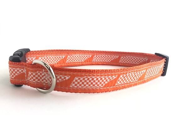 checkerboard dog collar