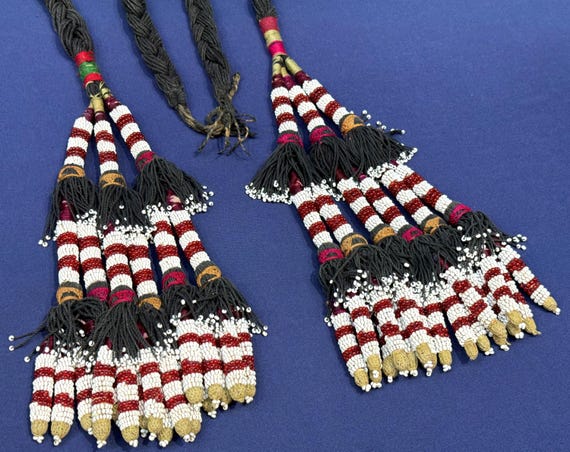 アフガニスタンのビーズ飾りのタッセル - 送料込み。 - Etsy 日本