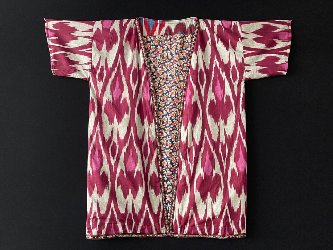 Chapan Robe Traditional Uzbekistan Silk Chapan Robe - Free Shipping. - Etsy
