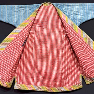 Tajikistan Hand Loomed Silk Quilted Chapan & Robe - Shipping İncluded.
