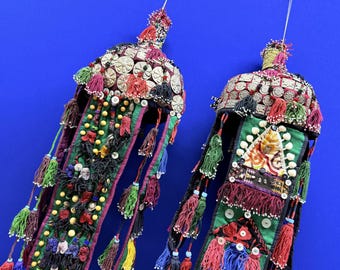 Sombreros tribales turcomanos nómadas contemporáneos - Envío incluido.