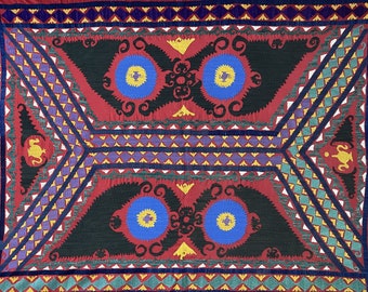 Antique Samarkand - Uzbekistan Beshik-push - Baby Cradle Cover - Free ...
