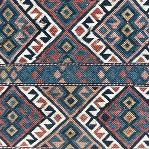 Azerbaijan Shahsavan Sumak Extra Weave Bag Face - Shipping İncluded. (17.5'' x 19'') İnc.
