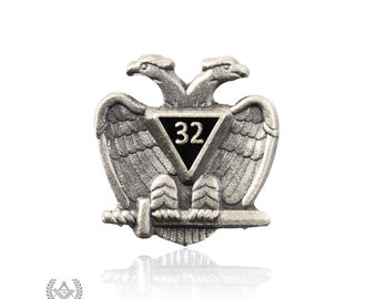 The Grau32™ Lapel Pin (Antique Silver)