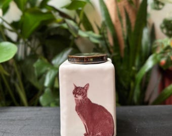 Urna para mascotas personalizada y hecha a mano - El Cedro