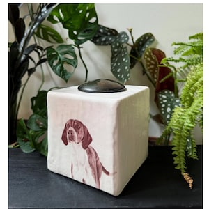 the &#39;Scout&#39;- Handmade Ceramic Custom Pet Urn