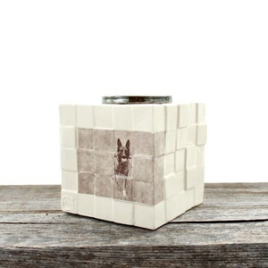 The &#39;Maya&#39;- Handmade Ceramic Custom Pet Urn