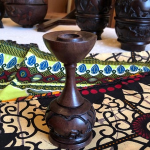 African Candlestick wood- handcrafted