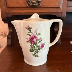Moss Rose Teapot - electric