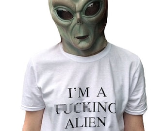 I'M a F*CKING ALIEN T-Shirt | 90s Grunge Vaporwave Tee