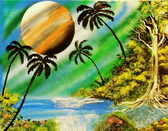 Get Art de la paret platja tropical For Free