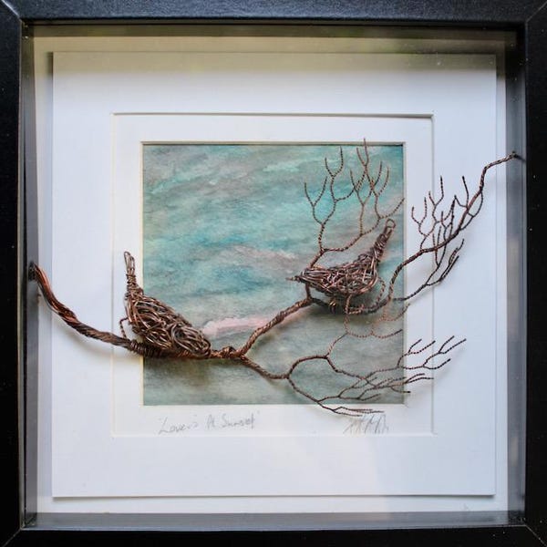 Crow Wire Sculpture - Etsy