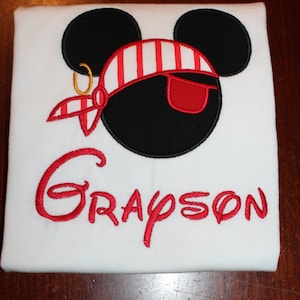 Pirate Mouse Shirt, Mouse Pirate Shirt, Cruise Shirt, Mickey Pirate Shirt, Disney Shirt