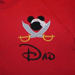 Adult Disney Pocket Shirt, Pirate Disney Shirt, Pirate Mouse Shirt