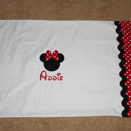 Autograph Pillowcase for Disney Cruise Character Pillowcase Etsy