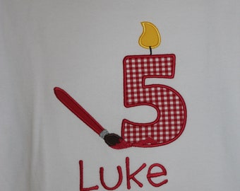 Little Artist Birthday Shirt, Art Birthday Shirt, Birthday Shirt, Painting Birthday Party Shirt