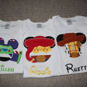 Toy Inspired Mouse Bodysuit or Shirt for Infant, Toddler, Youth, and Adult, Family Disney Shirts, Disney Shirts