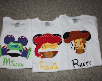 Toy Inspired Mouse Bodysuit or Shirt for Infant, Toddler, Youth, and Adult, Family Disney Shirts, Disney Shirts