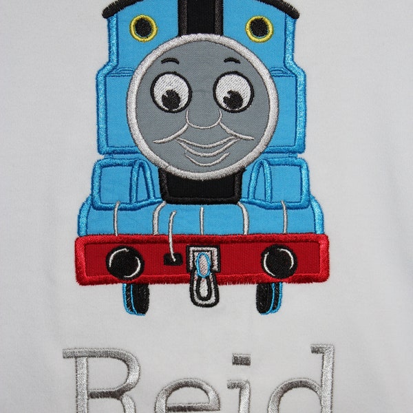 Tom the Train Shirt, Train Shirt, Train Birthday Shirt