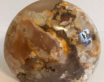 Agate Polished Standing Free Form,Coral Flower Agate Free Form, Healing Crystals and Stones, Chakra Stone, Spiritual Stone