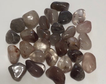 Lithium Quartz Medium Tumbled Stone, emotional peace, relaxation, release stress, gentle healer, Spiritual, Healing Stone, Healing Crystal