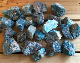 Blue Apatite Natural Raw Stone,Healing Stones, Healing Crystal, Chakra Stones, Spiritual Stone, Gemstone
