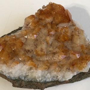 Citrine Crystal Cluster,Healing crystals and stones, promotes positive energy and prosperity