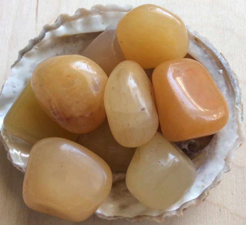Yellow Aventurine Healing Stonechakra Stone Comforting Etsy