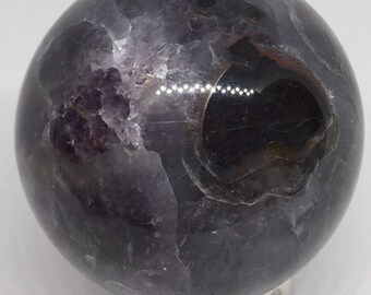 Amethyst Sphere 60mm Gemstone Sphere,Healing Stone, Healing Crystal, Chakra  Stone, Spiritual Stone, from India