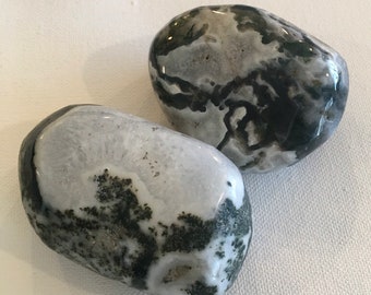 Moss Agate Power Stone, Healing Stone, Healing Crystal, Chakra  Stone, Spiritual Stone