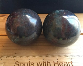 Kyanite Gemstone Sphere, 70 mm, Healing Stone, Healing Crystal, Spiritual Stone, Meditation, Tumbled stone