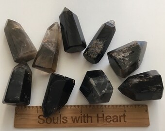 Smoky Quartz Polished Crystal,  Healing Crystals, Healing Stones, Spiritual Stone, Gemstone