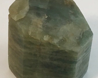 Aquamarine Premium Rare Polished Crystal,Aquamarine is a stone of courage, its calming energies reduce stress and quiet the mind.