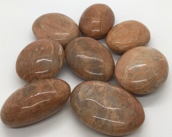 Microcline Satin Feldspar Polished Stone, Power Stone, Gallet Stone, Healing Stone, Healing Crystal, Chakra Stones, Spiritual Stone