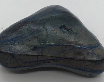 Polished Azurite Free Form, Congo, Healing Stone, Healing Crystal, Chakra Stone, Spiritual Stone