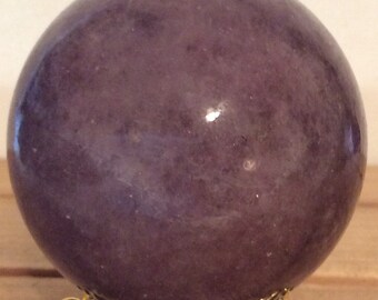 Lepidolite Sphere, Sphere 50mm ,Healing Stone, Healing Crystal, Chakra Stone, Spiritual Stone