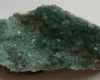 Fluorite Natural Stone, Natural Green Fluorite Specimen,Healing Stone, Raw Stone, Healing Crystal, Spiritual Stone, Meditation