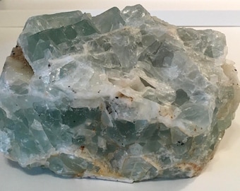 Fluorite Natural Healing Stone, Raw Stone, Healing Crystal, Spiritual Stone, Meditation