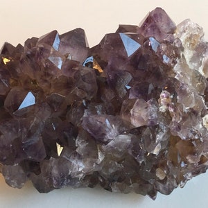 Spirit Quartz Crystal, Cactus Quartz Crystal,Amethyst Spirit Quartz Cluster, Healing Crystals, Amethyst Crystal, Amethyst Cluster