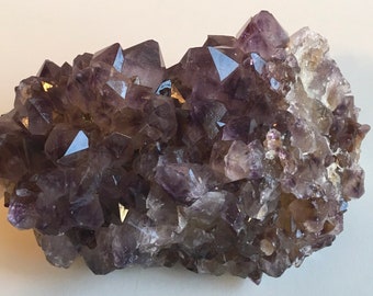 Spirit Quartz Crystal, Cactus Quartz Crystal,Amethyst Spirit Quartz Cluster, Healing Crystals, Amethyst Crystal, Amethyst Cluster