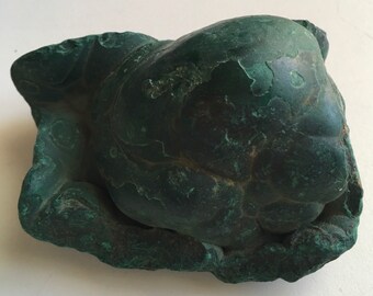 Malachite Natural Cluster, Fibrous Crystal Stone, From Africa, Healing Stone, Spiritual Stone,