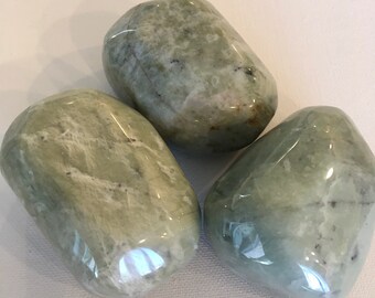 Serpentine Power Palm Stones,Healing Stone, Healing Crystal, Chakra  Stone, Spiritual Stone