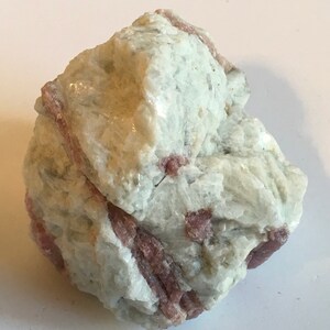 Pink Tourmaline with  Clear Quartz Natural Stone,Spiritual Stone, Healing Stone, Healing Crystal, Charka