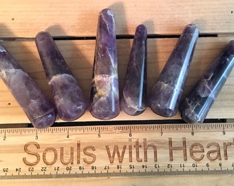 Amethyst Gemstone Healing Wand,Healing Stone, Healing Crystal, Chakra  Stone, Spiritual Stone