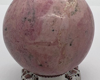Rhodochrosite Sphere, Gemstone Sphere, Healing Stone, Healing Crystal, Chakra  Stone, Spiritual Stone