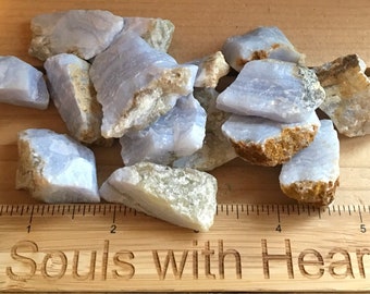 Blue Lace Agate, Natural, Raw, Rough Stone, Calming, Healing Stone, Healing Crystal, Chakra Stone, Spiritual Stone