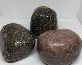 Leopard Jasper Power Palm Stone, Healing Stone, Healing Crystal, Chakra Stone, Spiritual Stone